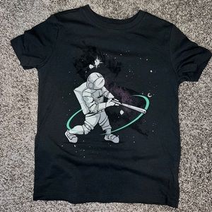 Cat & Jack Astronaut Baseball T-Shirt Size S